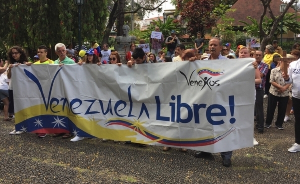 Manifesta&ccedil;&atilde;o no Funchal