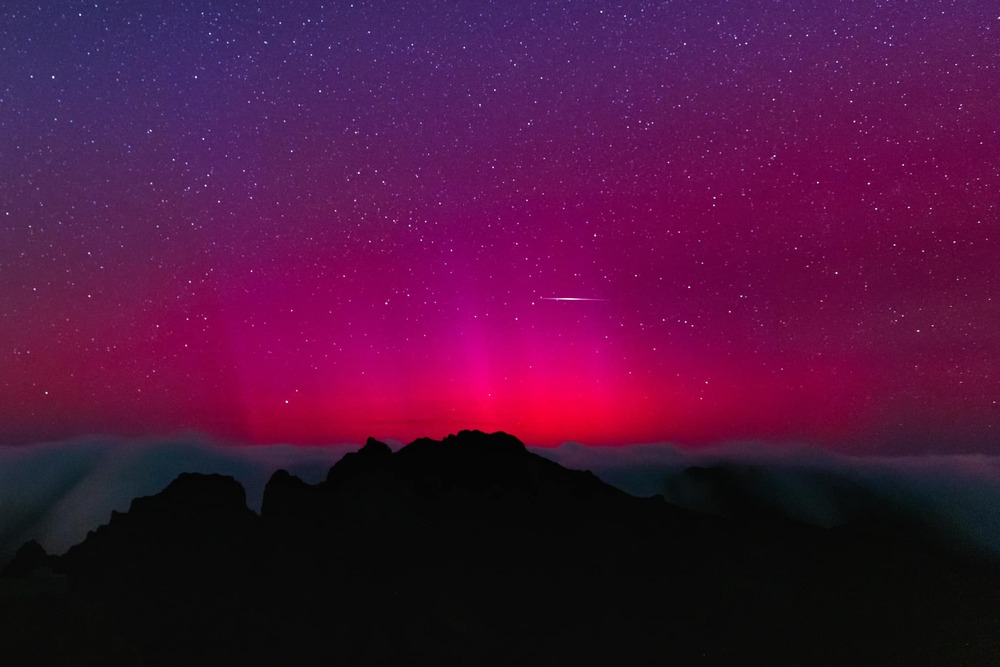Aurora boreal visível na Madeira