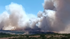 Frente infernal no Paul da Serra (com v&iacute;deo)