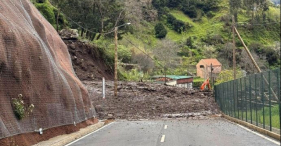 Depress&atilde;o "N&uacute;ria" deixa rasto de 20 ocorr&ecirc;ncias na Madeira