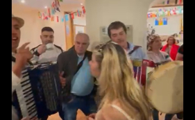 Noite do Despique em Londres (v&iacute;deo)