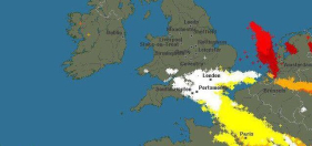 200 mil rel&acirc;mpagos no sul de Inglaterra. Veja o mapa.