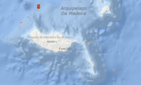 Novo sismo a norte do Porto Moniz