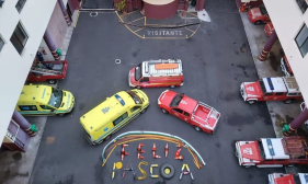 Bombeiros Sapadores do Funchal deixam mensagem original