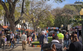 Carnaval na Placa Central (com v&iacute;deo)