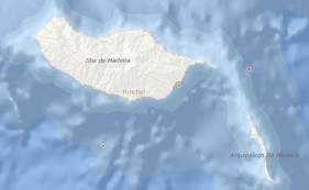 Sismo junto &agrave;s Desertas