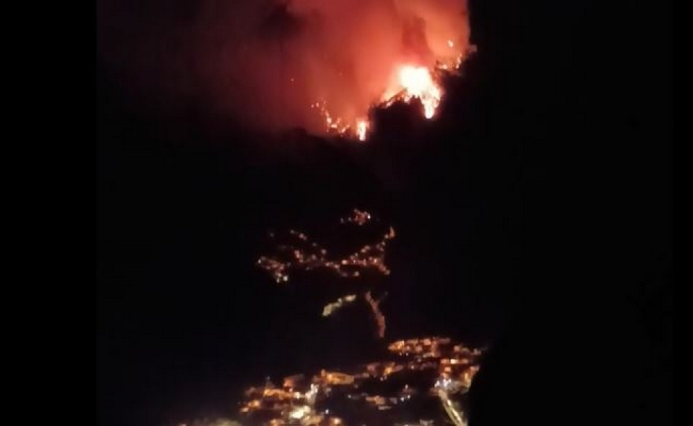 Noite de "inferno" no Curral das Freiras (vídeo)