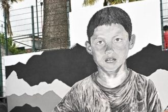 Mural de Cristiano Ronaldo