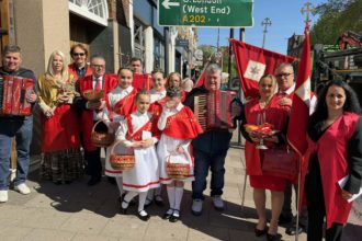 Espírito Santo celebrado em Londres
