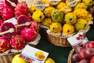Fruta no Mercadinho das Flores